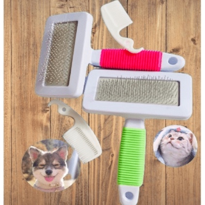 Combo Lược Chải Lông Chó Mèo, Lược Chải Lông Chó Mèo Gỡ Rối - Hero Pet