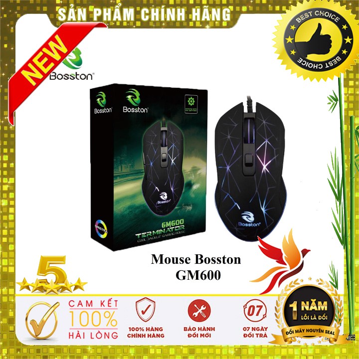 Chuột Bosston GM600 LED USB