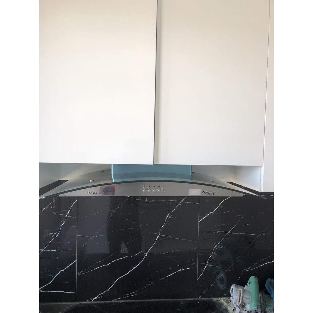 Máy hút mùi kính cong Canzy CZ - 3470 hút khử mùi hiệu quả