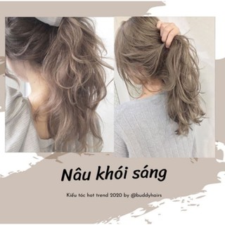 Thuốc nhuộm tại nhà [Màu nâu khói sáng]