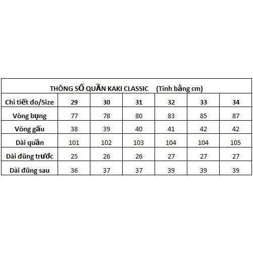 Quần kaki nam 0 ly Classic Vĩnh Tiến vải kẻ tăm 455 - D065