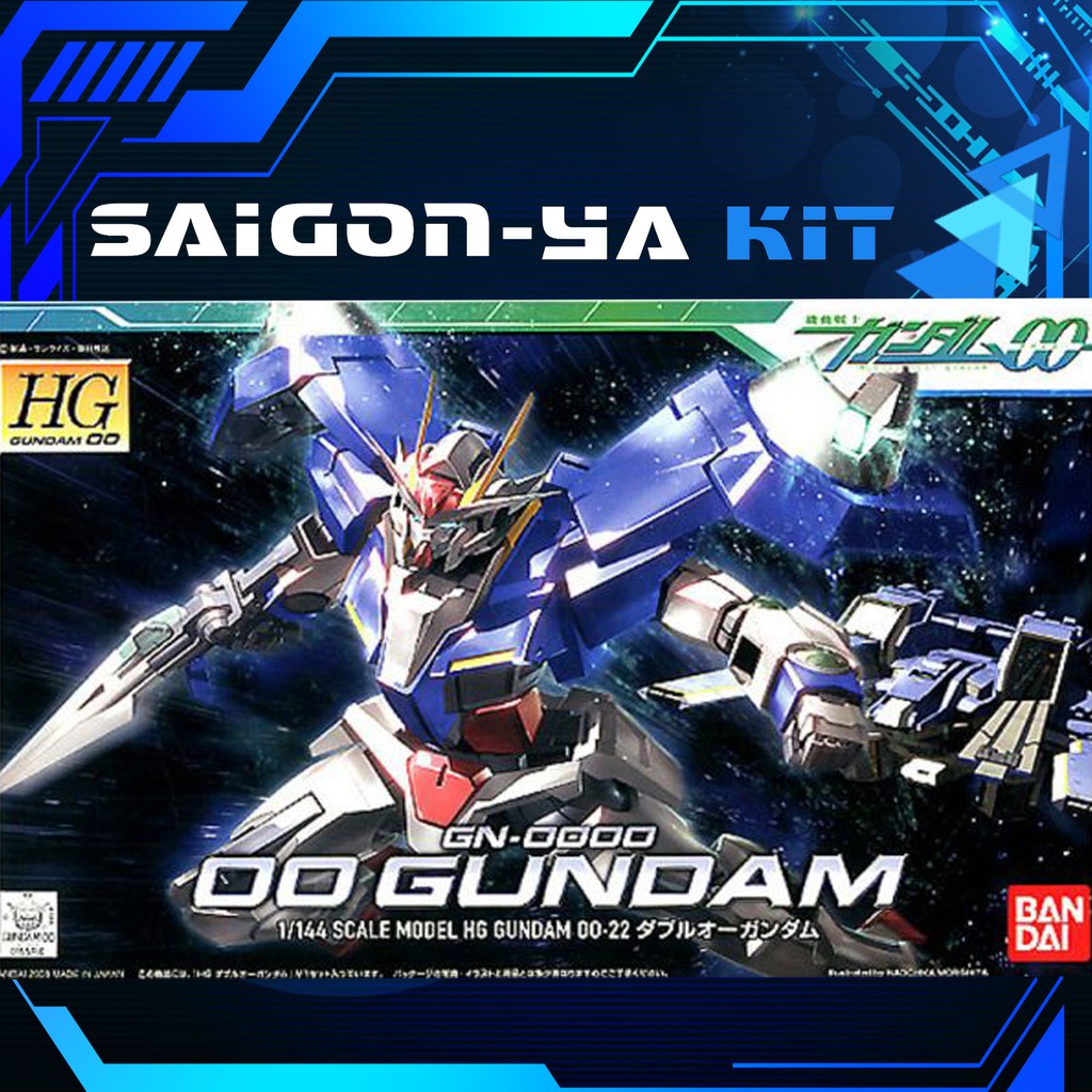 [HG] Mô hình Gundam 00 Raiser + GN Sword III N-0000+GNR-010 (HG)