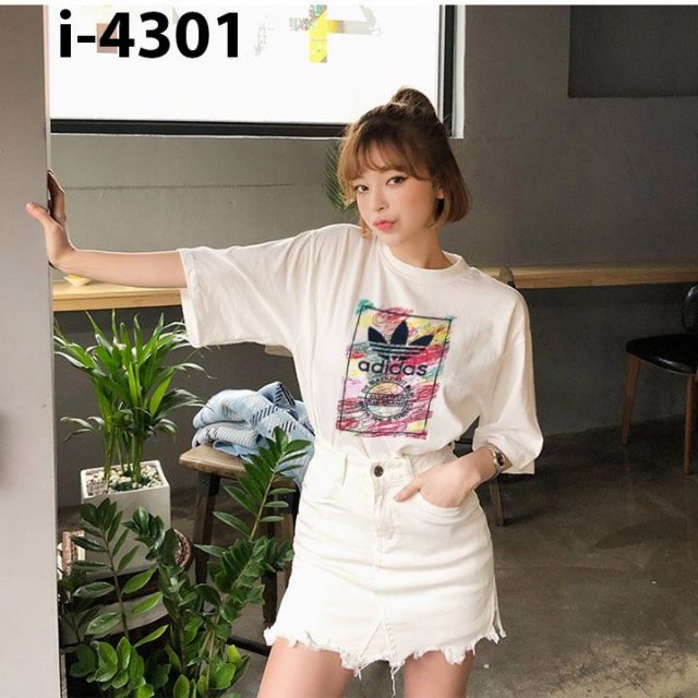 Áo thun cotton in họa tiết hot