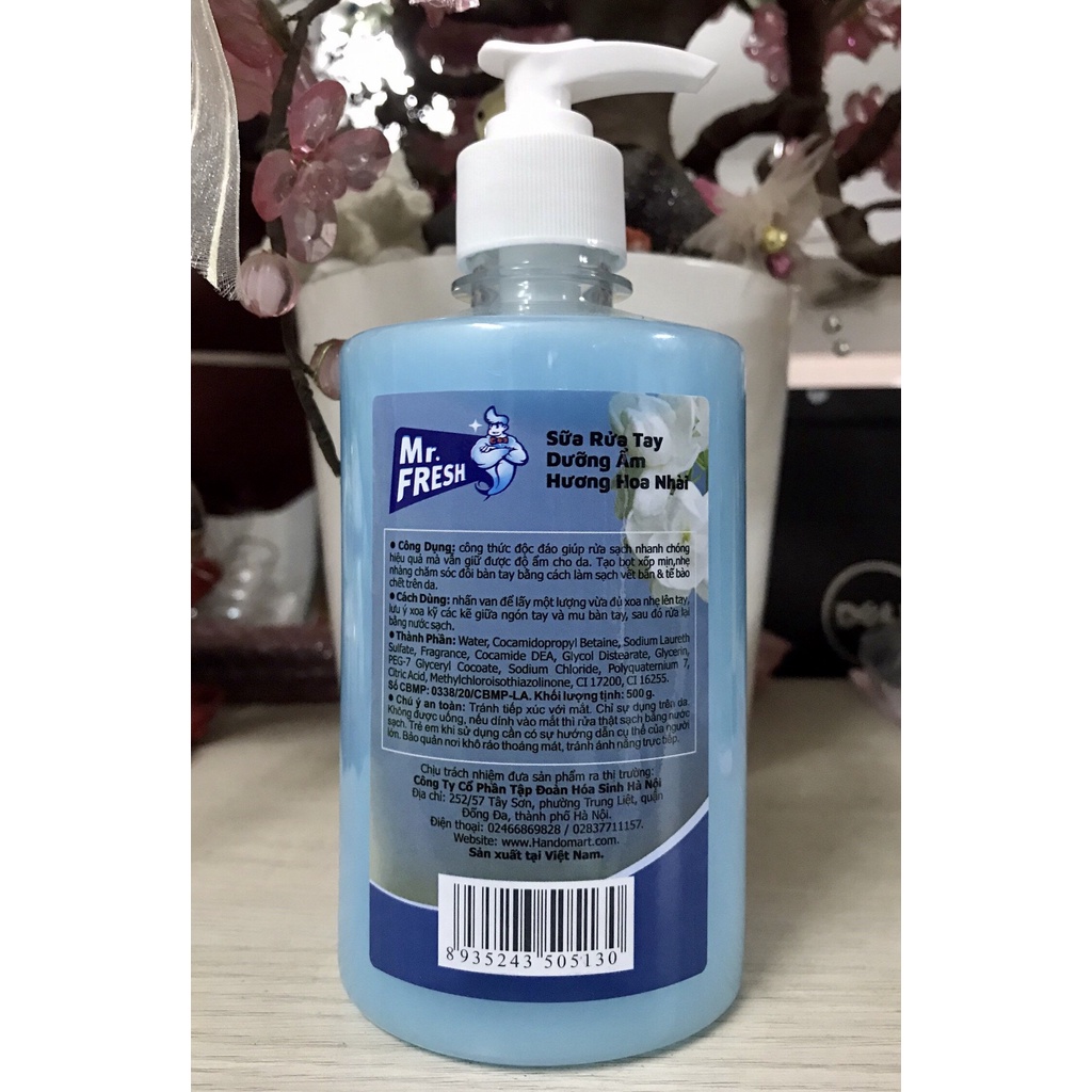 Nước rửa tay Premium Hand Soap khử mùi Mr.Fresh 500ml
