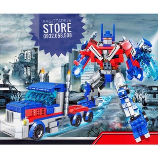 Lego MG-88001 Lắp Ráp Robot Optimus hoặc Xe Tải 2 in 1 ( 450 Mảnh )