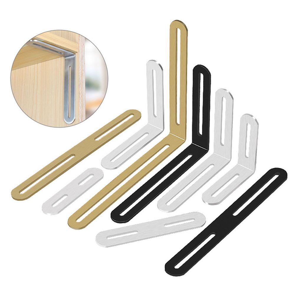 PISTA Phụ Kiện Nội Thất Bằng Thép Không Gỉ 90 Độ Chất Lượng°Đầu Nối Nội Thất Hình Chữ L Chất Lượng Cao