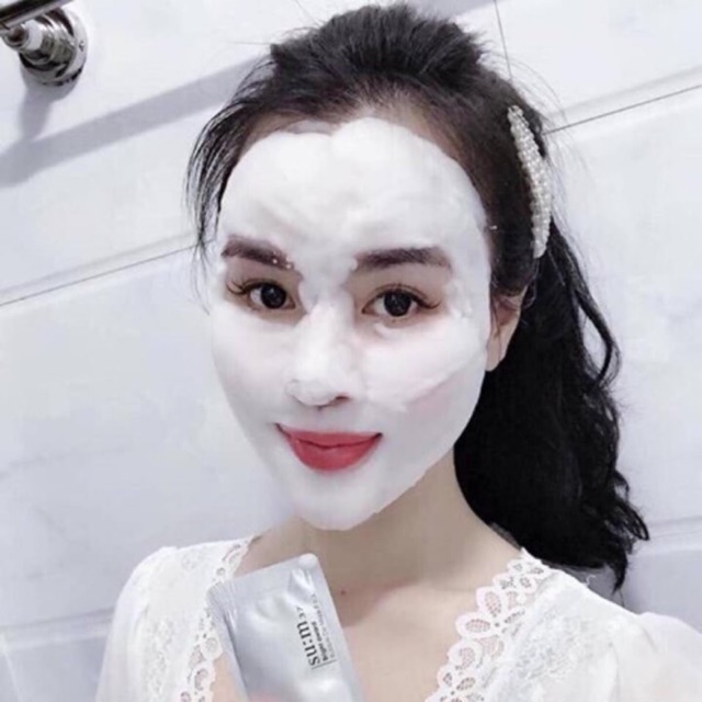 Mặt nạ sum sủi bột thải độc