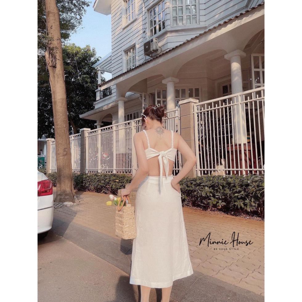 Set đồ nữ cá tính, set váy dài áo dây đi chơi sang chảnh mùa hè đẹp 8A00062 THVVN