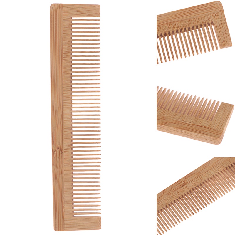 Lược Gỗ Đào Tự Nhiên Chống Tĩnh Điện Mát Xa Da Đầu