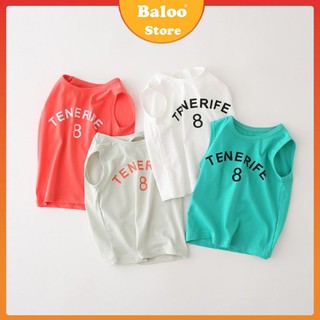 Áo ba lỗ chữ Tenerife Baloo cho bé trai bé gái