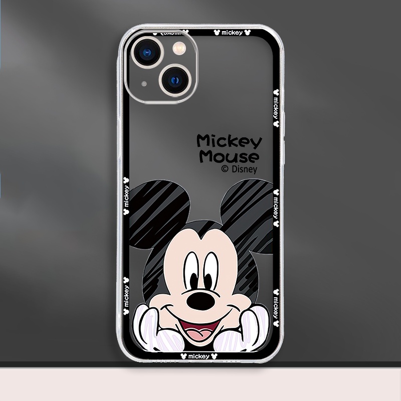 Ốp Điện Thoại Tpu Mềm Chống Sốc In Hình Disney Cho iPhone 11 12 13 pro max XS X XR XSMax 7 8 6 6s plus SE 2020