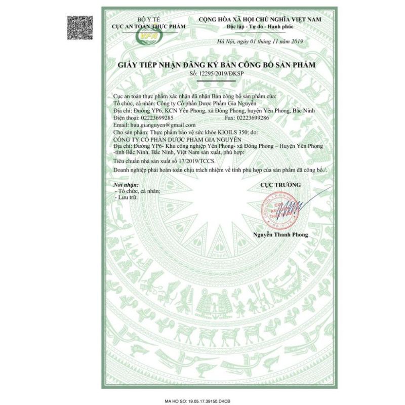 Kioils 350 tốt cho mắt, não, hỗ trợ giảm cholesterol, triglycerid, giảm nguy cơ xơ vữa động mạch