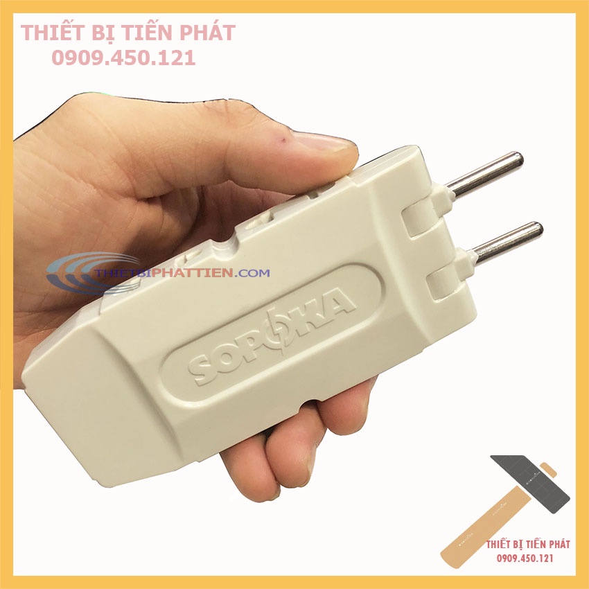 Phích Cắm Điện 1 Ra 5 SOPOKA Q5T 2200W Xoay 180 Độ Thông Minh