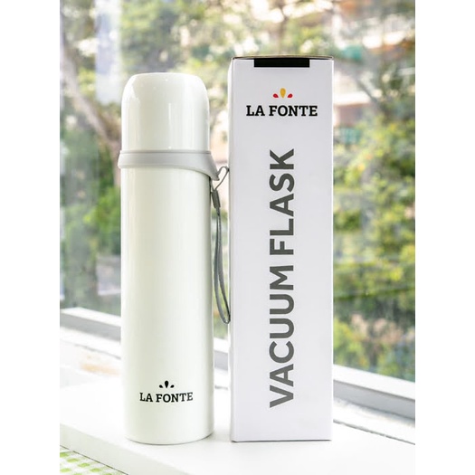 Bình Giữ Nhiệt La Fonte thể tích 500ml - 180701 (màu trăng, xanh ngọc và màu đen)