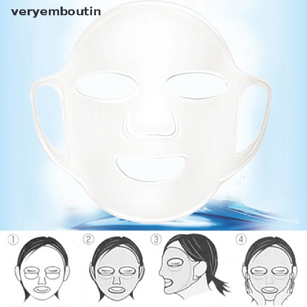1 Mặt Nạ Silicone Chống Bay Hơi Có Thể Tái Sử Dụng