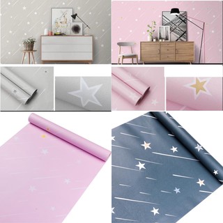 DECAL 1M Giấy dán tường KHỔ 45CM có sẵn keo - ngôi sao băng