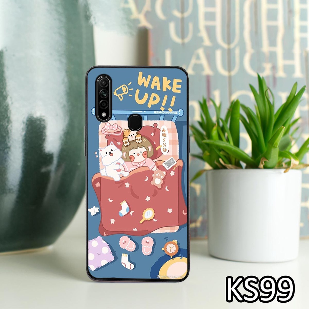 [SIÊU ƯU ĐÃI] Ốp lưng Oppo A8/A31/A91-2020 in hình bé trà sữa siêu đẹp, độc, lạ_KINGSTORE.HN_Ốp lưng điện thoại