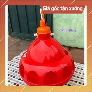 Máng nước cho gà có vành chụp ( Miễn phí vận chuyển từ 10 Máng)