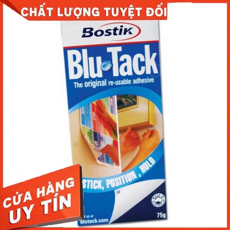 [ Hàng Chính Hãng ] Đất sét dính Blutack 45gr của Bostik, Australia