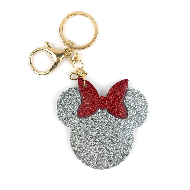 Khuôn Làm Móc Khóa Hình Bướm Có Lỗ Treo DIY