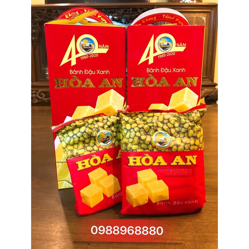 Bánh Đậu Xanh Hoà An Hộp 1kg