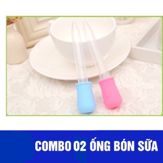 Set 2 ống bón thuốc, ống bón sữa cho bé