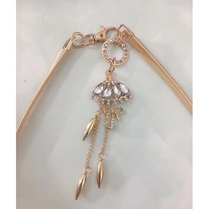 Đai váy hình chiếc ô bản 1.5cm co dãn