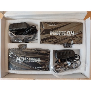 Bộ kéo dài tín hiệu hdmi qua cáp quang có usb 20km 1080p