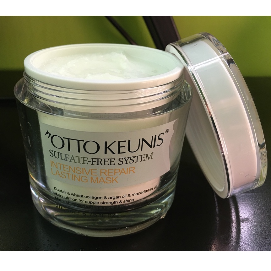 Hấp Dầu Otto Keunis 60S Intensive Repair Mask Siêu Phục Hồi Cho Tóc Khô Và Hư Tổn Nặng