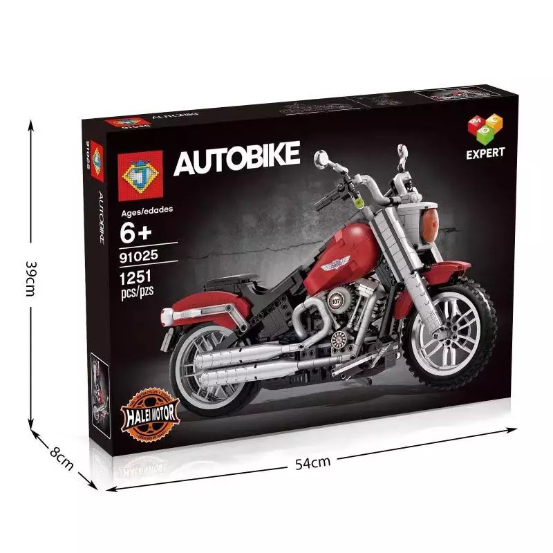 Lắp ghép Mô hình AUTOBIKE 91025 SIÊU XE MOTO CỔ ĐIỂN HALEI MOTOR