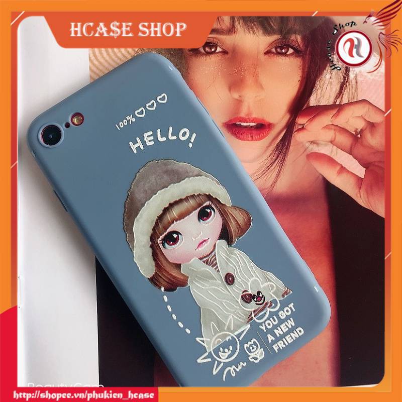 ỐP IPHONE CHỐNG BỤI/BẢO VỆ CAM/CHỐNG VÂN TAY NEW GIRLTPU full case 6/6s đến 11promax -  h case | BigBuy360 - bigbuy360.vn