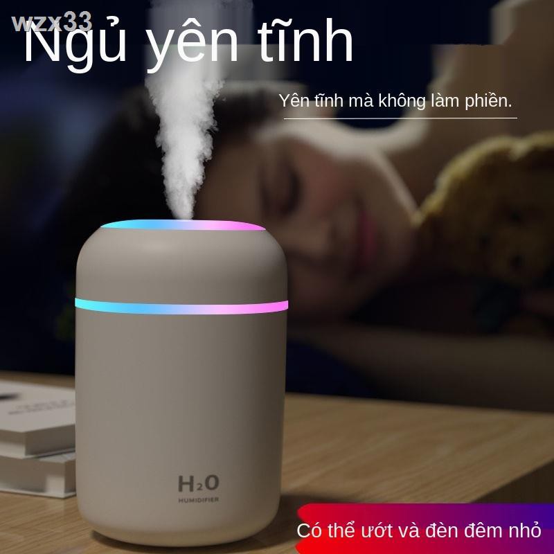 usb máy tạo ẩm phòng ngủ gia đình nhỏ mini câm công suất lớn phun sương air student xịt thơm xe hơi