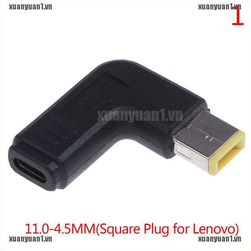 Đầu sạc chuyển đổi cổng USB Type C sang nguồn điện DC chuyên dụng cho laptop