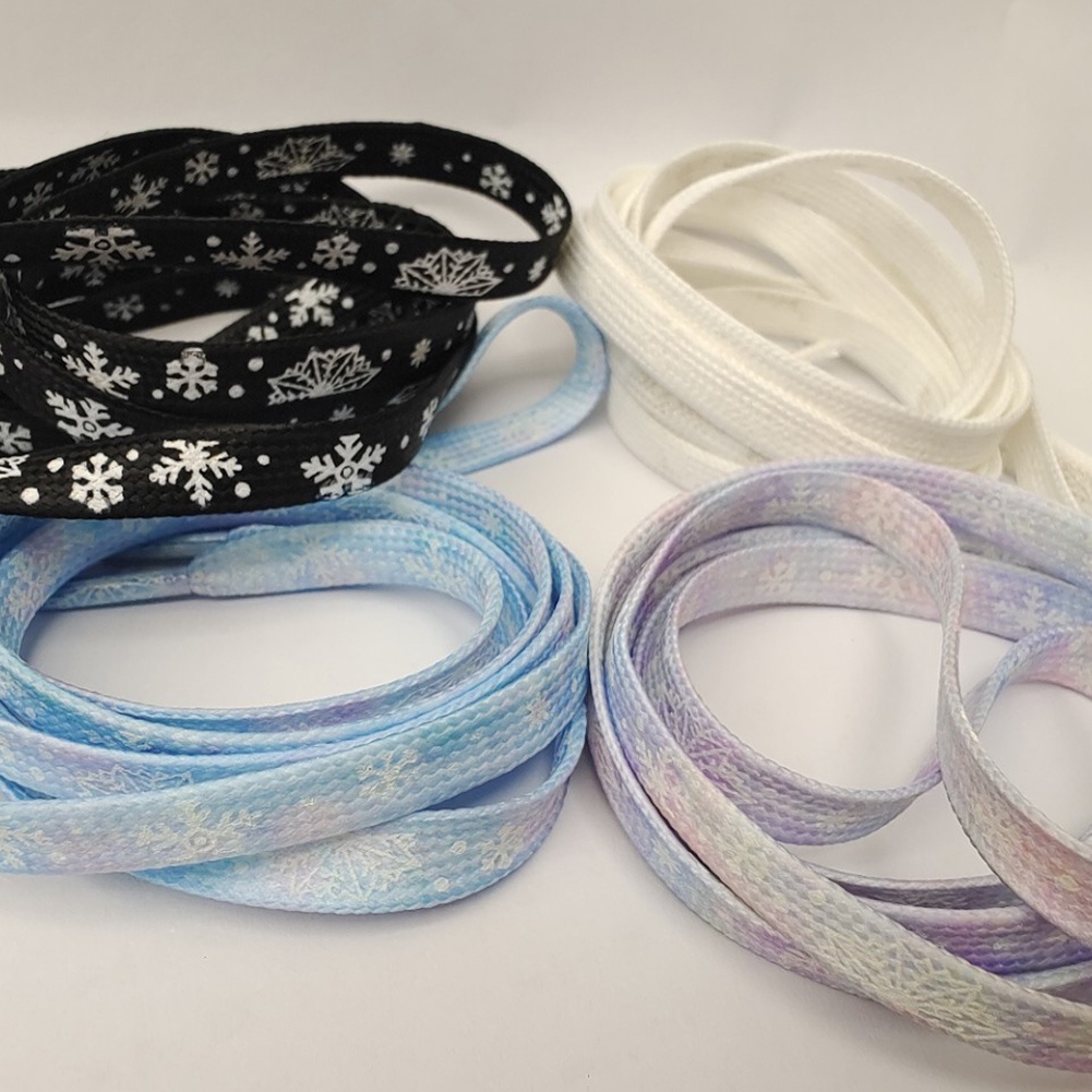 1 Cặp Dây Giày Co Giãn Màu Cầu Vồng Gradient Dễ Phối Đồ