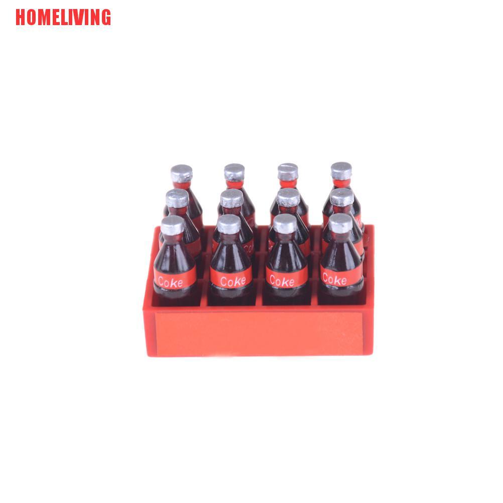 Set 13 Khay Đựng Nước Ngọt Mini Tỉ Lệ 1: 12 Trang Trí Nhà Búp Bê