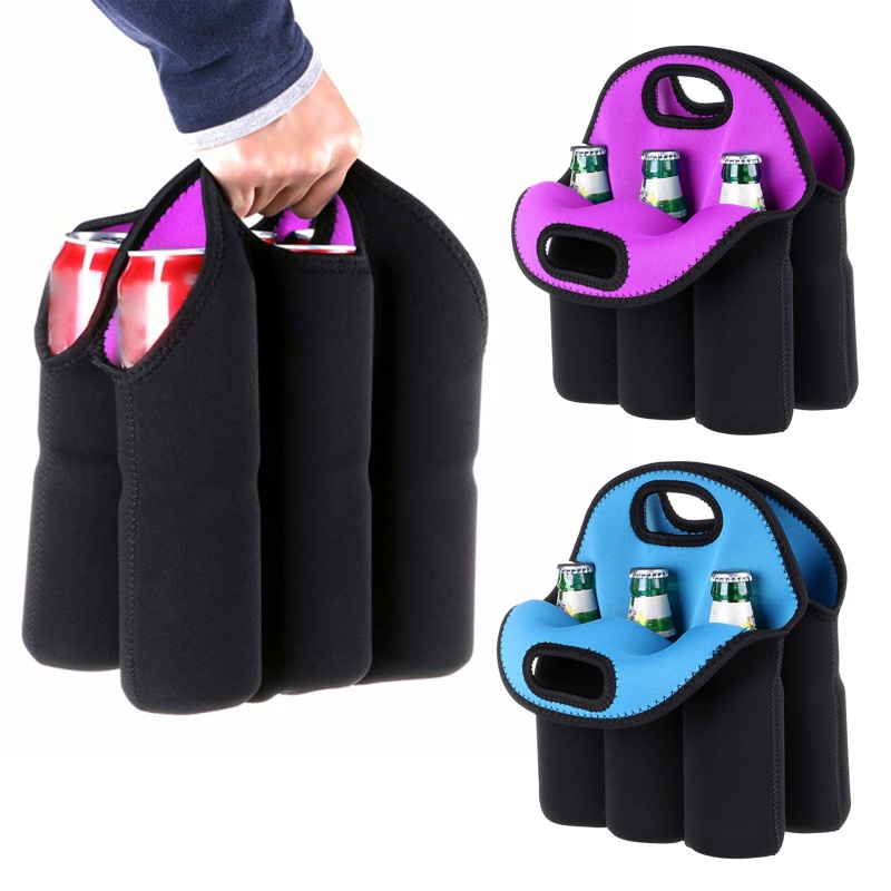 Túi Tote Giữ Lạnh Rượu Bia Di Động Tiện Lợi