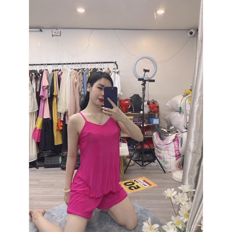 set mặc nhà dập ly