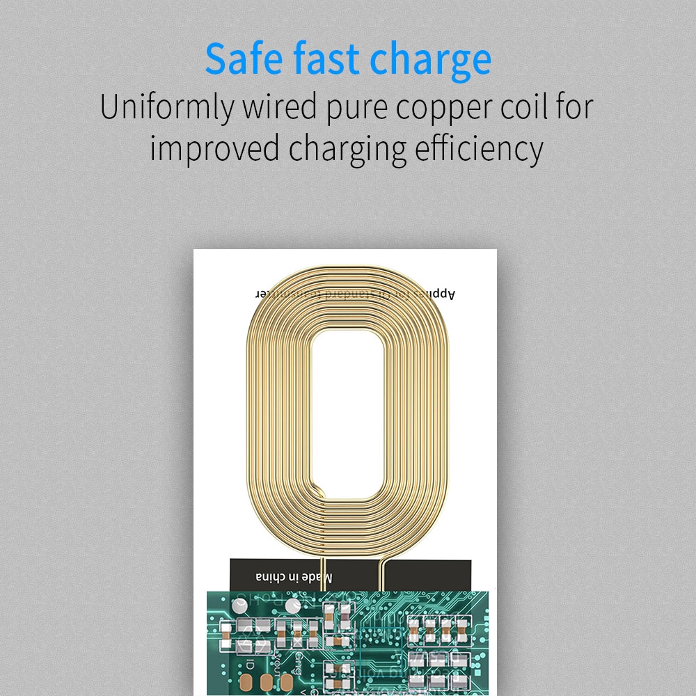 Miếng dán sạc không dây Qi cho Samsung Huawei