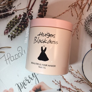 Dầu ủ xả tóc Huiger Black dress 1000ml -