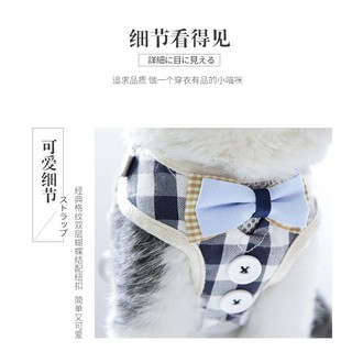 [PET] Dây dắt yếm cho chó mèoo- VNP