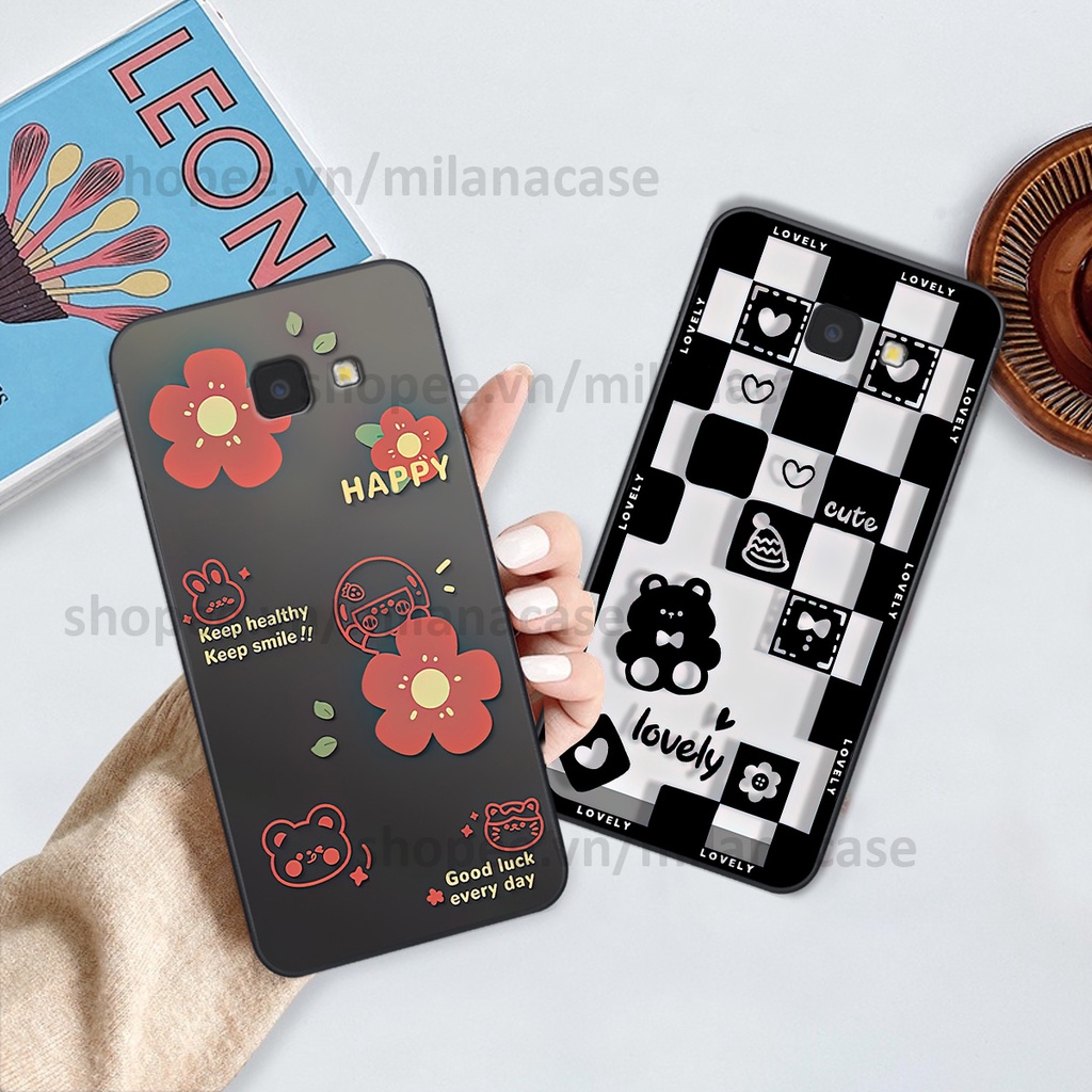 Ốp Samsung J4 Plus / J4 Core / J4+ in hình caro trái tim siêu đẹp, siêu nét đầy phong cách cá tính