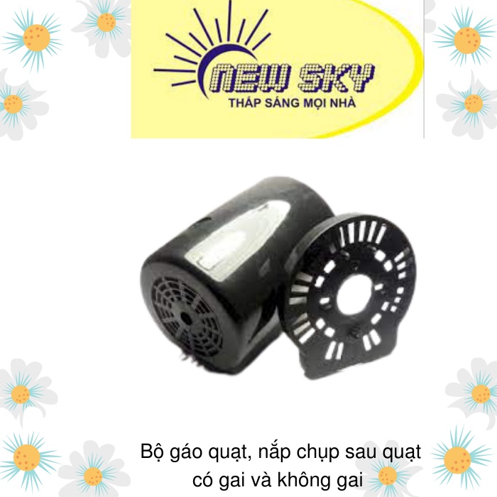 BỘ GÁO QUẠT (NẮP CHỤP SAU QUẠT) - GIAO MÀU NGẪU NHIÊN