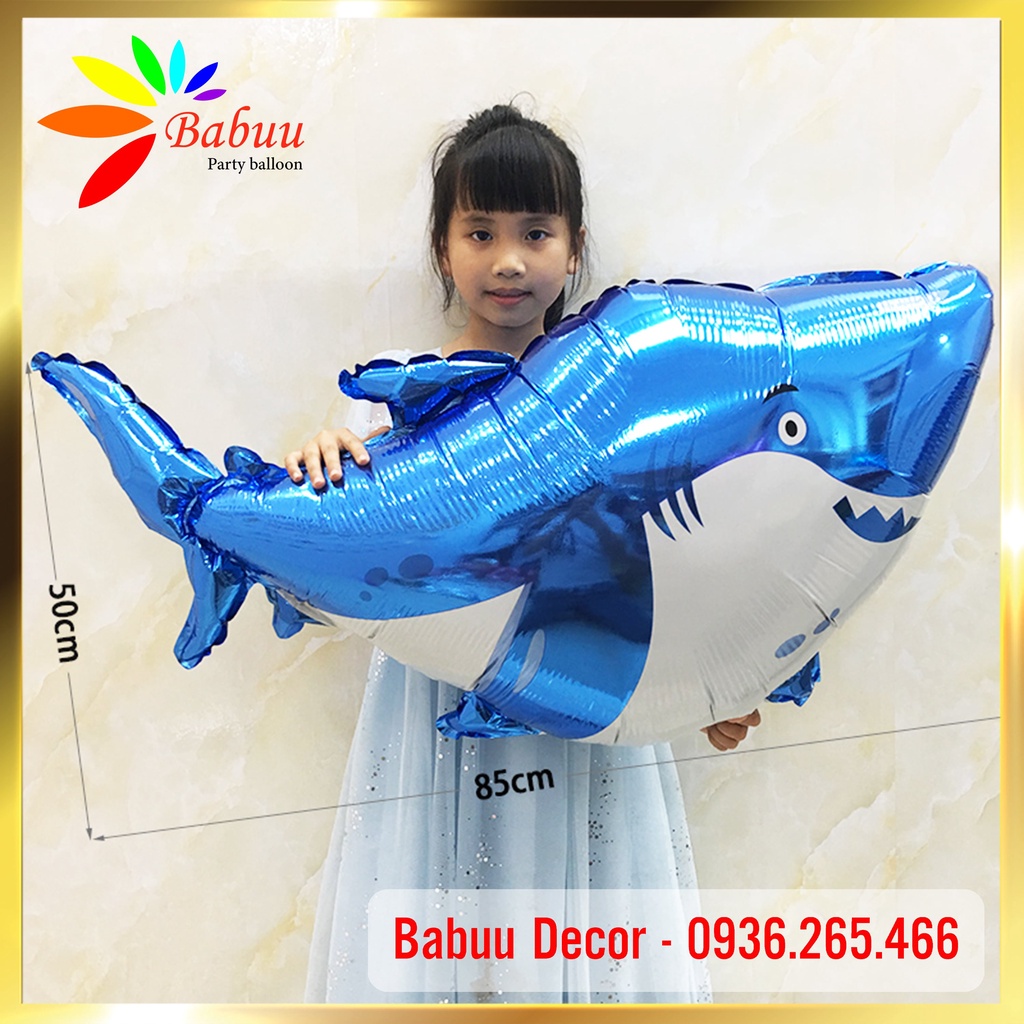 Bóng hình trang trí sinh nhật cho bé chủ đề đại dương