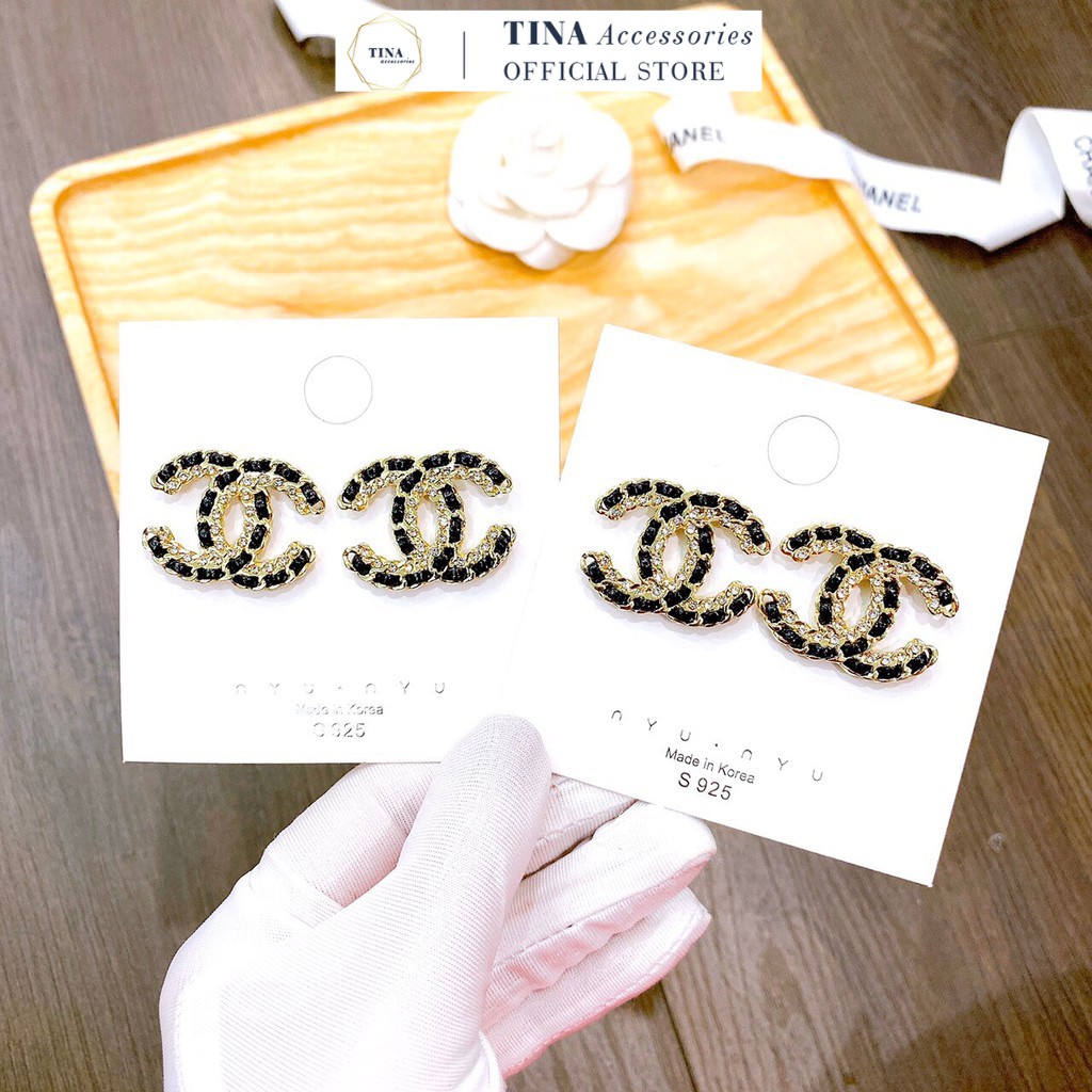 Khuyên Tai Chữ X TINA Đeo Sát Tai Kiểu Dáng Sang Chảnh Nữ Tính A068