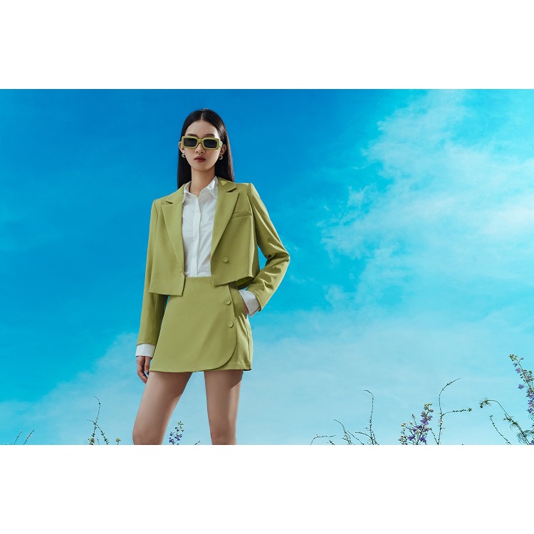 Quần giả váy ÀTOUS CHIARA kiểu dáng hiện đại thanh lịch chất liệu mềm nhẹ không gây bí nóng phù hợp đi làm đi chơi