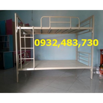 Giường sắt hộp 2 tầng ngang 1m2 giá rẻ tại TP&gt;HCM