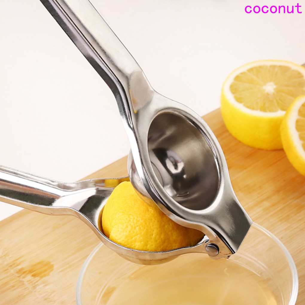 Dụng cụ vắt chanh bằng tay chất liệu inox tiện dụng bền bỉ