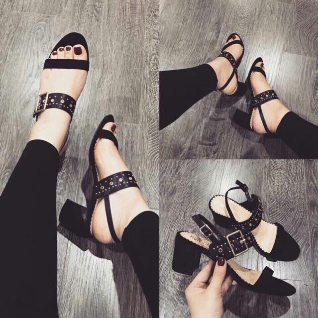 [Freeship] Giày Sandal 5 phân quai lỗ mẫu mới hót năm 2018 _ Fullbox - Dung Giay