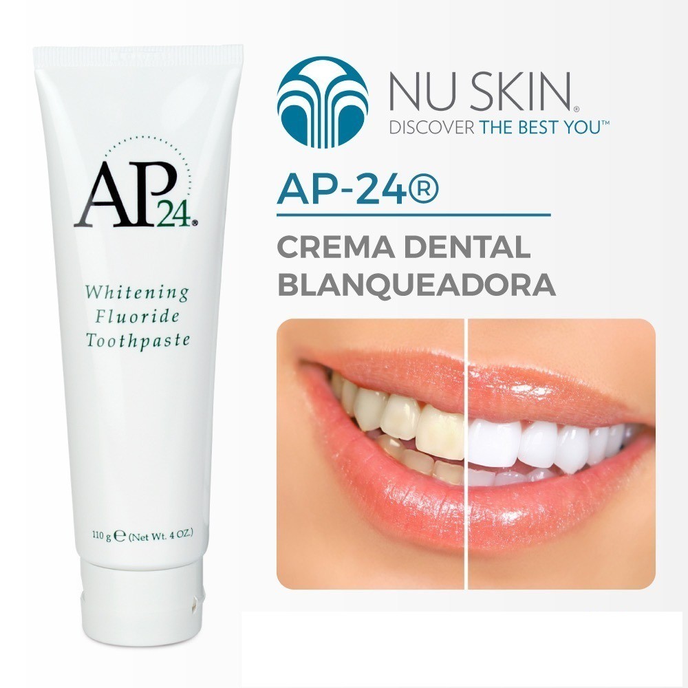 Kem Đánh Răng Trắng Sáng Răng Nu Skin AP24 Whitening Fluoride Toothpaste 110g