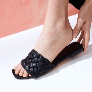 Dép đan cói đen H.M 963951+2,2% shopee